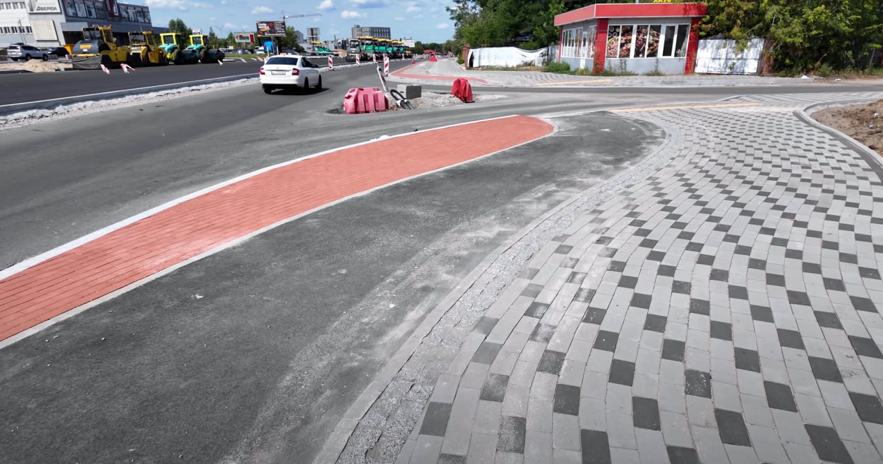 велодоріжка на Кільцевій дорозі