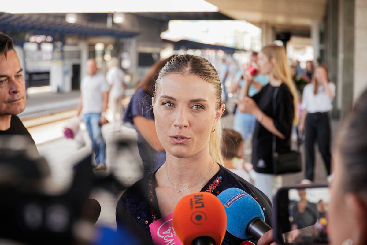 У Києві зустріли останній потяг з українськими призерами Олімпіади-2024