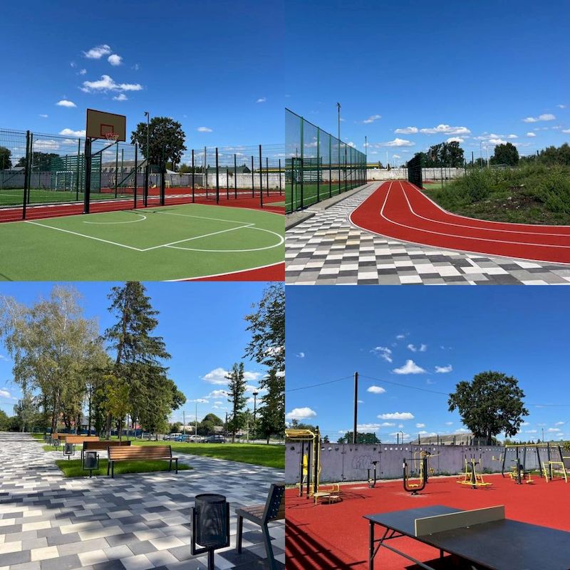 Як виглядає відбудований Литовсько-український ліцей на Київщині