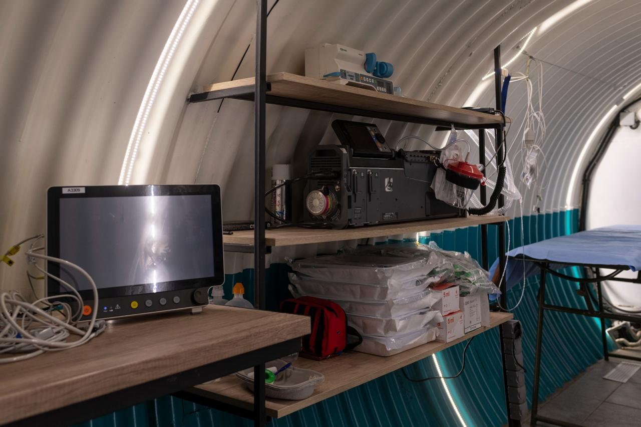 В Україні побудували перший підземний госпіталь для військових