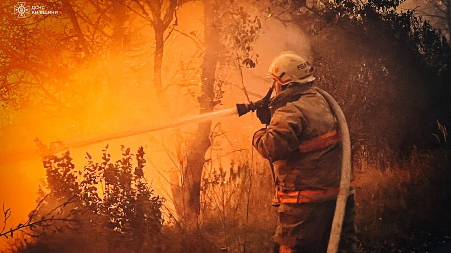 пожежа в Чорнобильській зоні