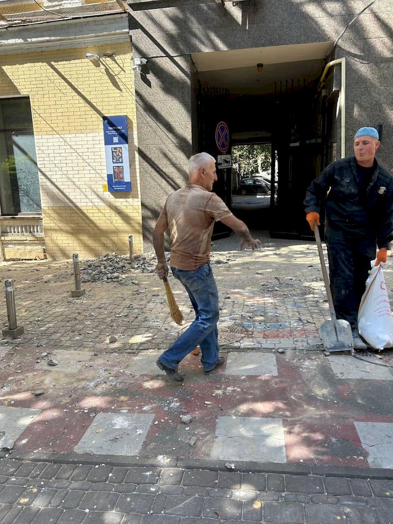 У центрі Києва зупинили руйнування ще однієї пам'ятки