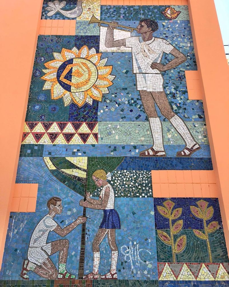 Мозаїку на Солом'янському палаці дитячої та юнацької творчості зберегли