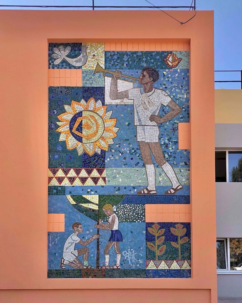 Мозаїку на Солом'янському палаці дитячої та юнацької творчості зберегли