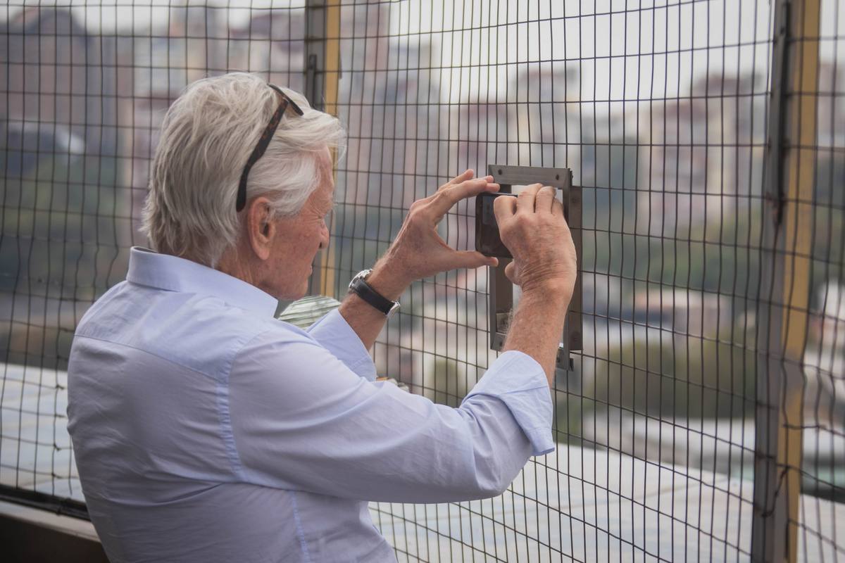 Майкл Дуглас відвідав Музей війни та піднявся на Батьківщину-Мати