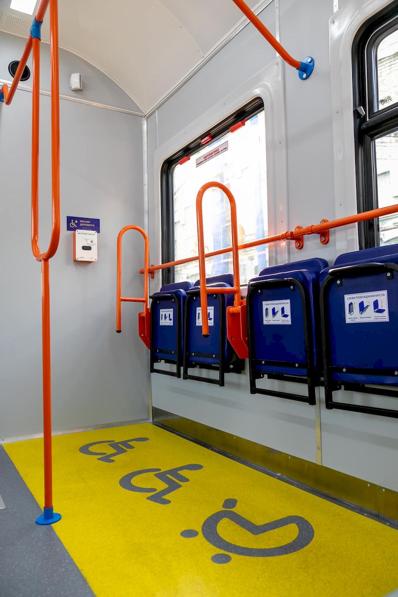 На Київщині запустять оновлений інклюзивний електропоїзд