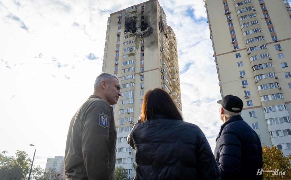 пошкоджений будинок у Солом'янському районі