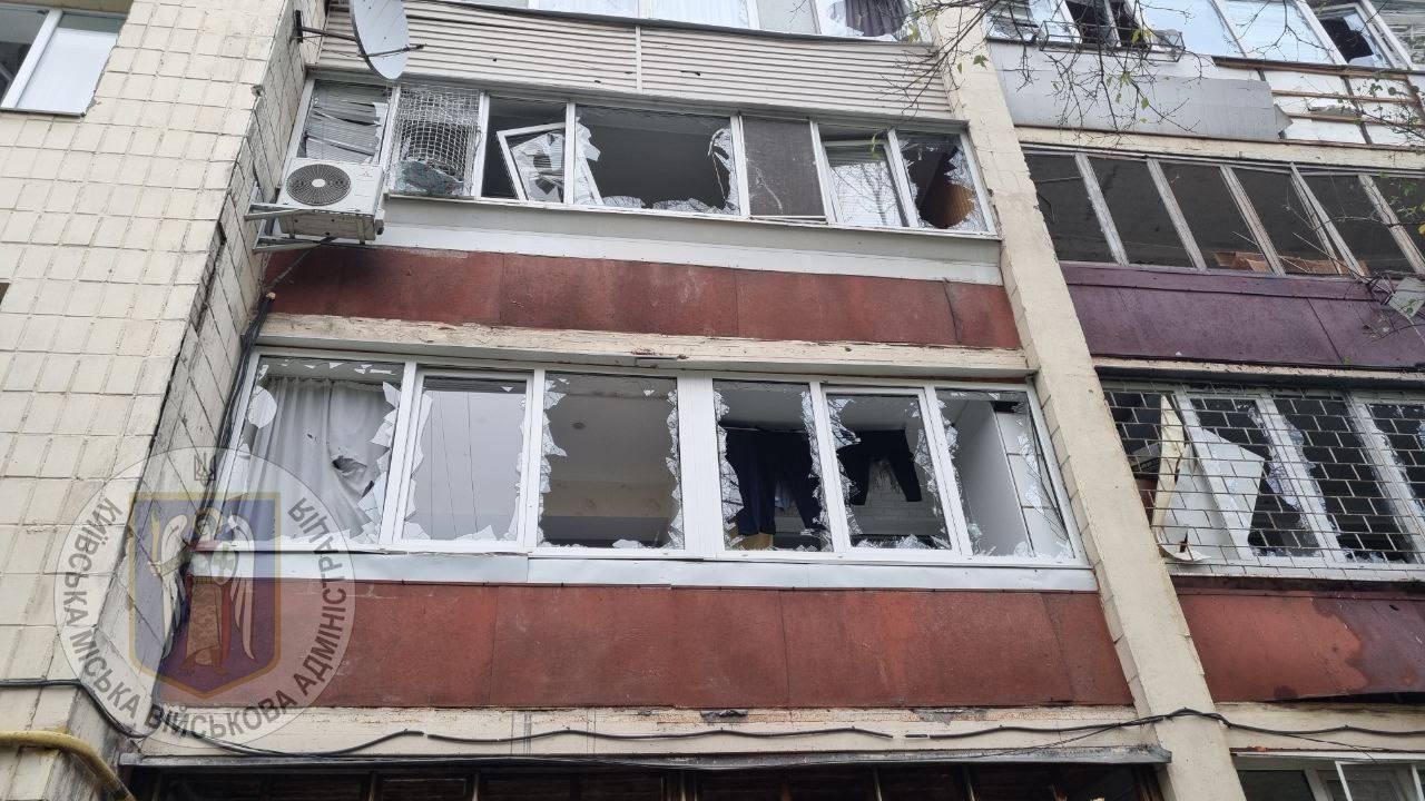 Нічна атака на Київ 29 жовтня: показали наслідки падіння шахедів