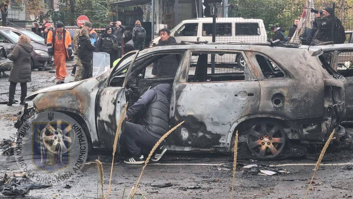 Нічна атака на Київ 29 жовтня: показали наслідки падіння шахедів