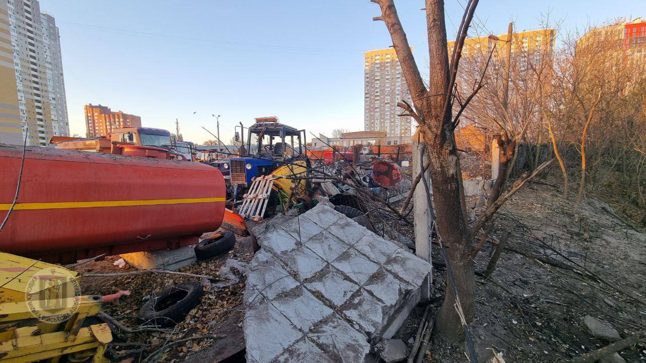 наслідки атаки на Київ 7 листопада 2024 року