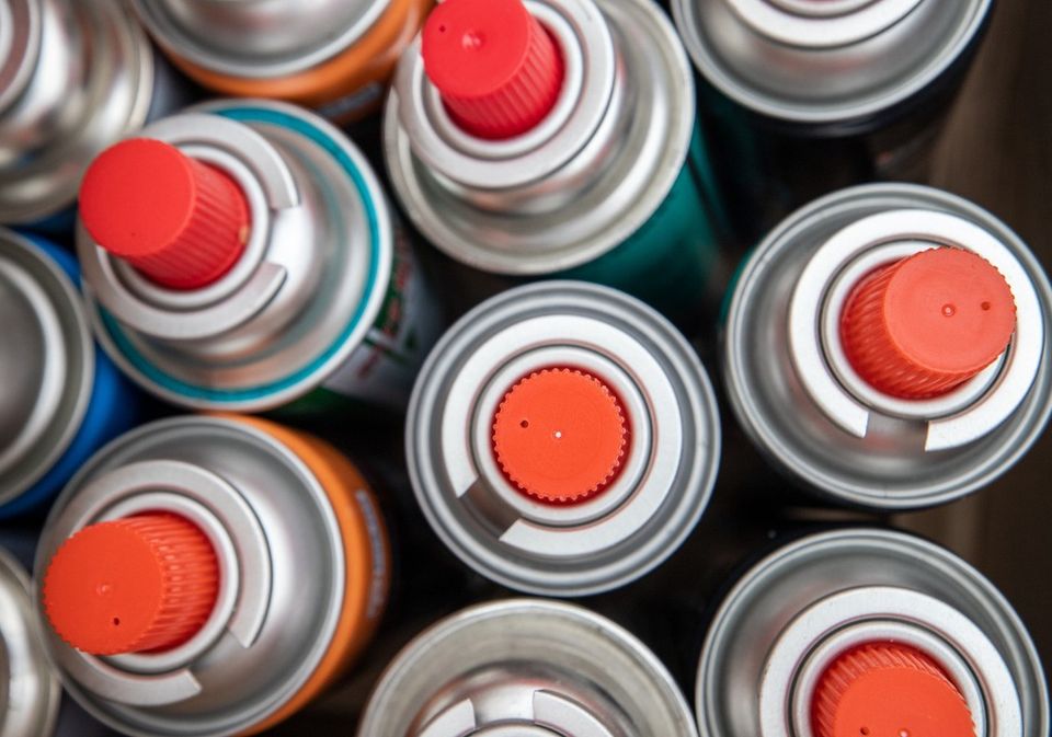 газові балончики