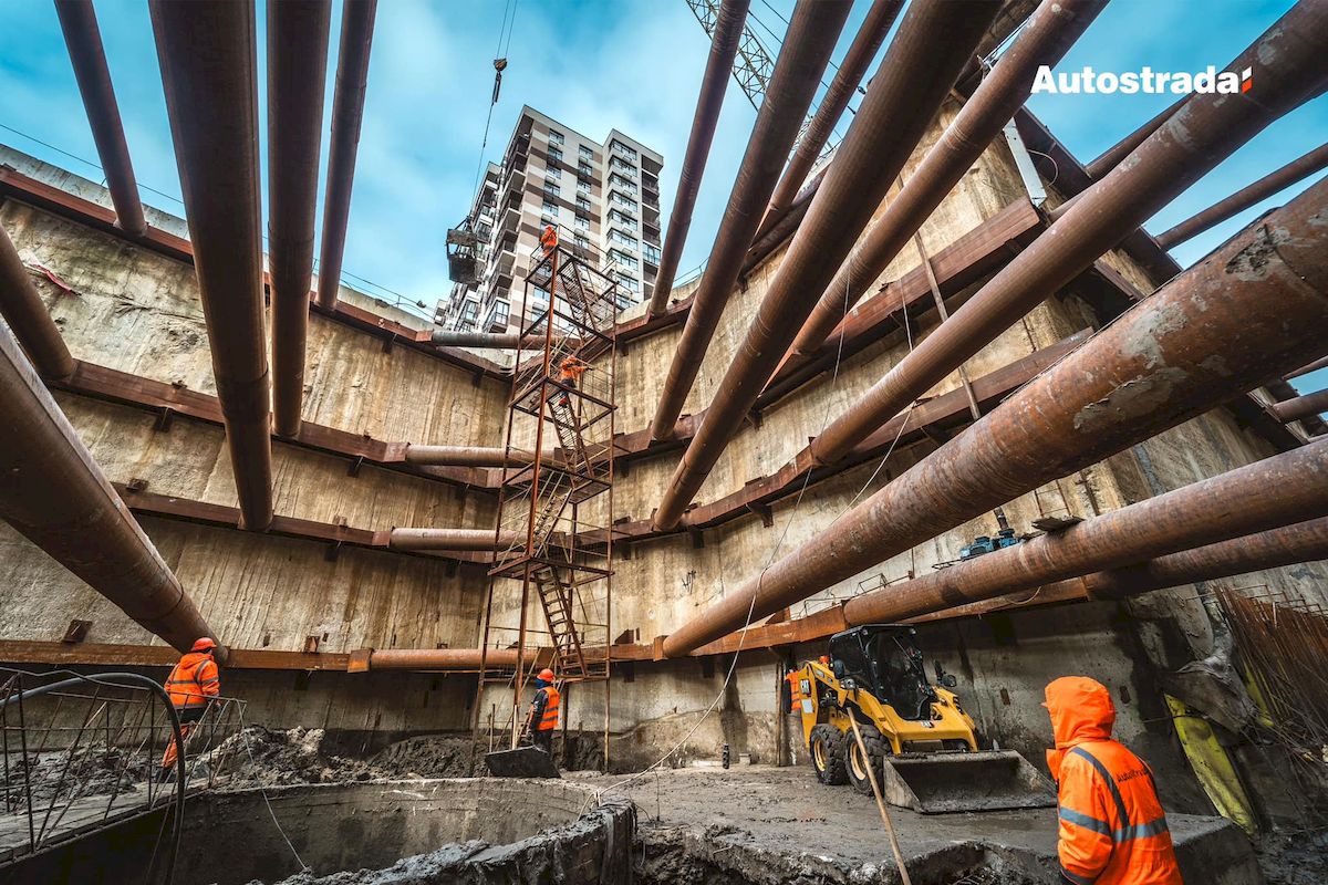 Будівництво метро на Виноградар: що там зараз роблять