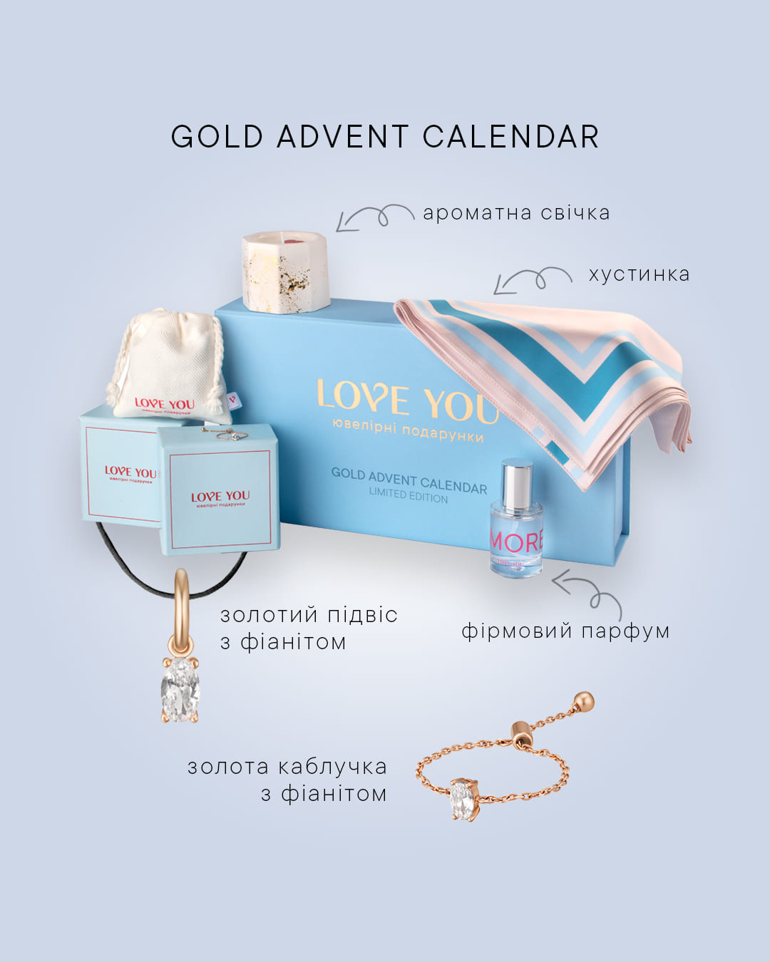 Ювелірний адвент-календар від LOVE YOU 