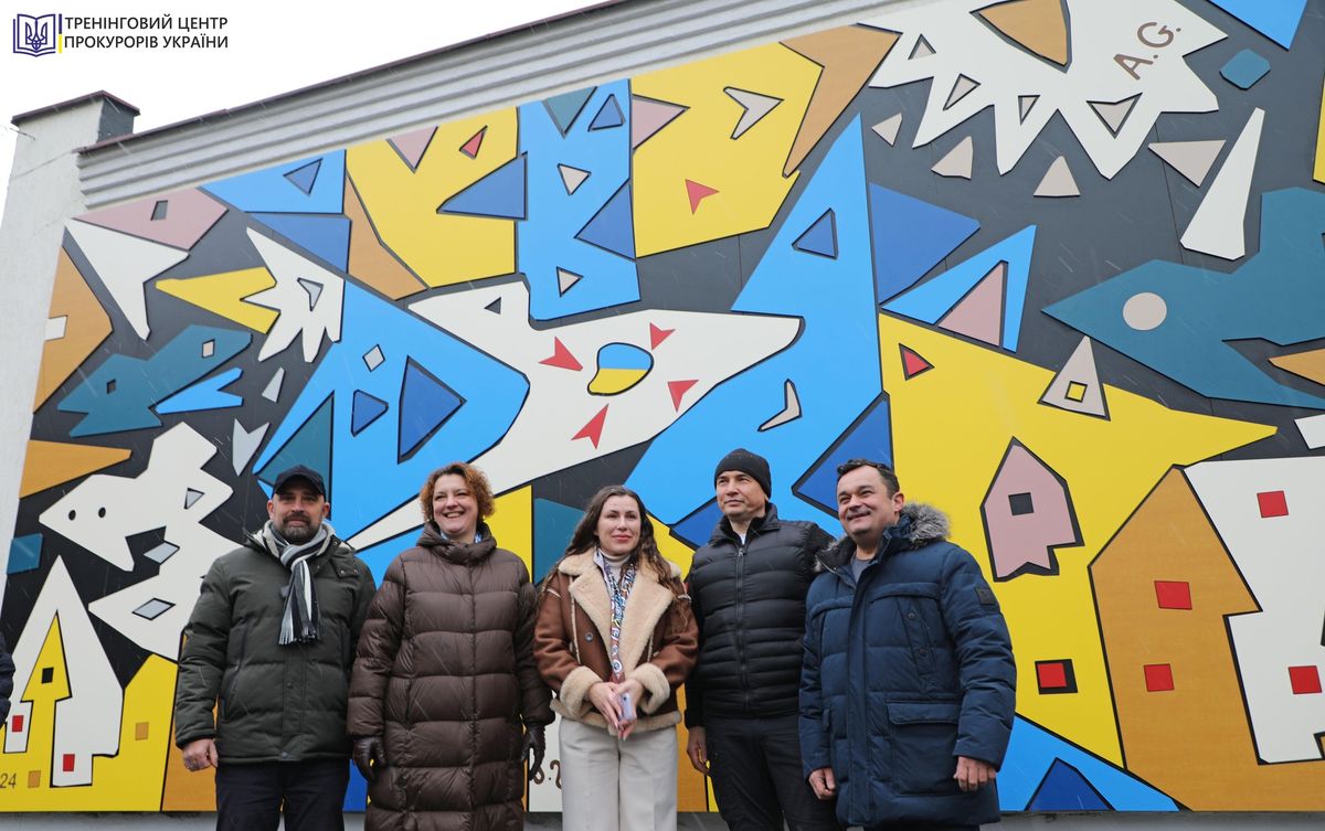 мурал Україна в моїх думках