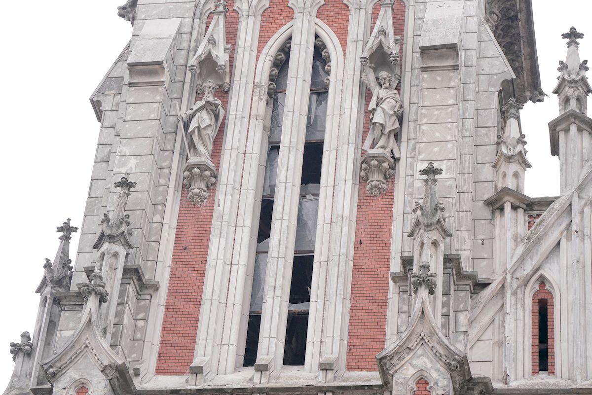 Костел святого Миколая постраждав від російського обстрілу