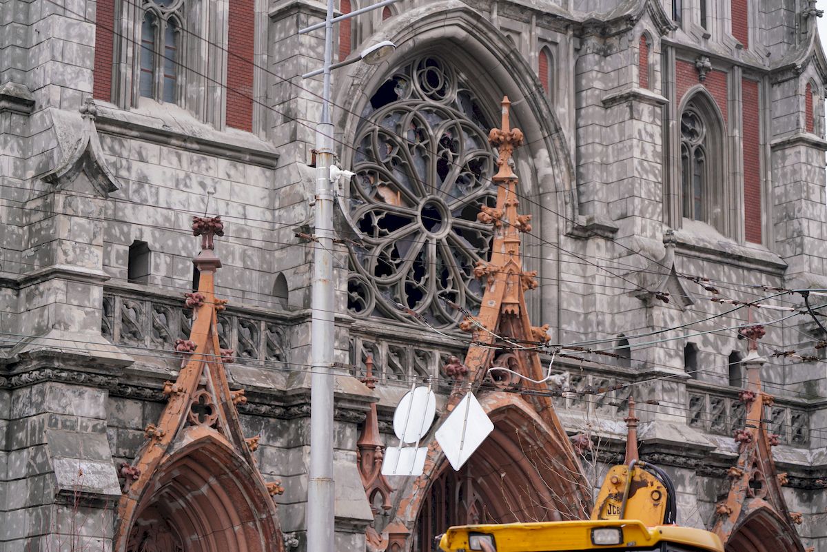 Костел святого Миколая постраждав від російського обстрілу