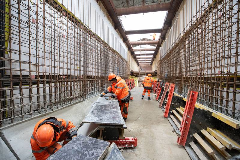 Будівництво метро на Виноградар триває: у КМДА показали свіжі фото