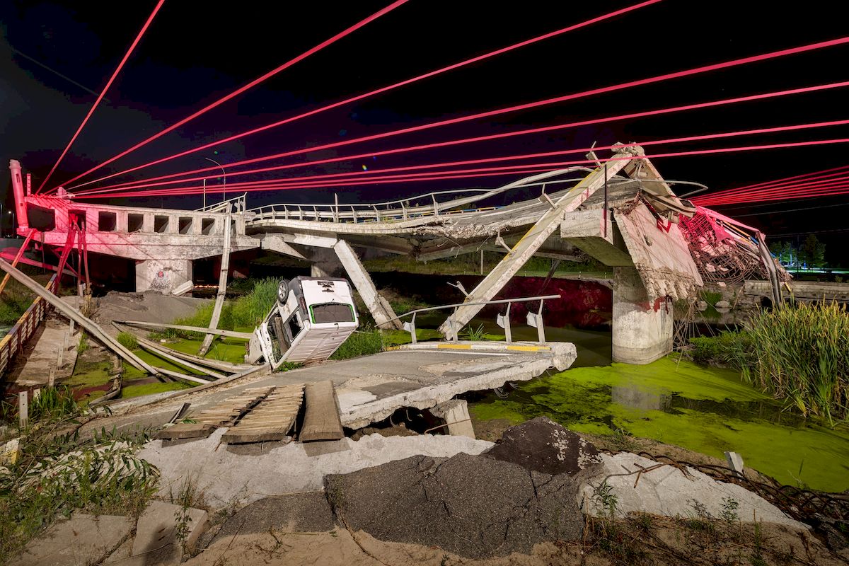 Два меморіальні інсталяції на Київщині перемогли на LIT Lighting Design Awards