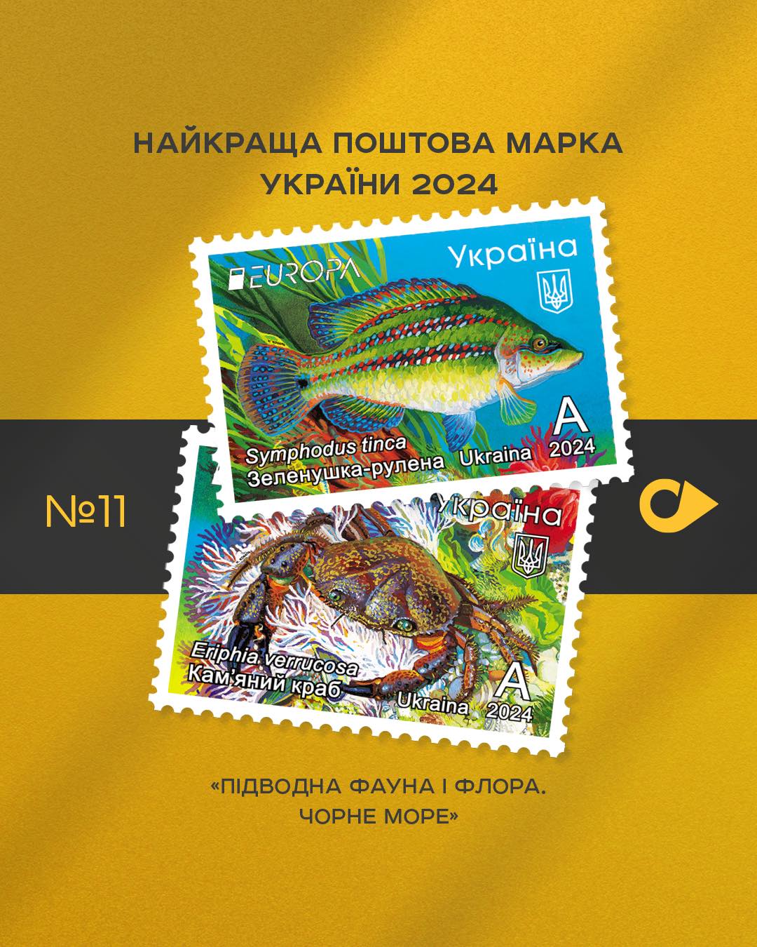 Укрпошта оголосила конкурс на найкращу марку 2024 року: як проголосувати