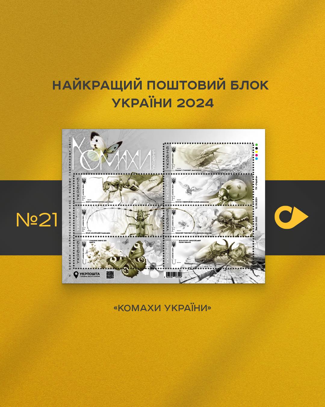 Укрпошта оголосила конкурс на найкращу марку 2024 року: як проголосувати