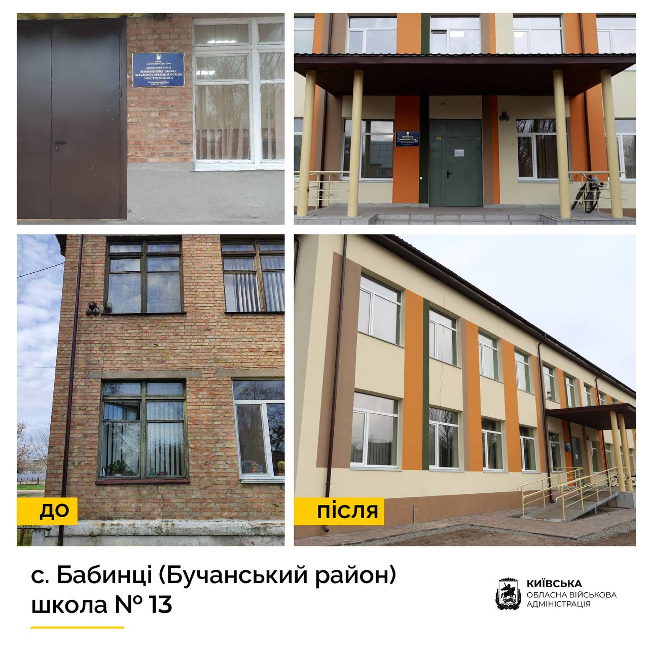 школа у селищі Бабинці