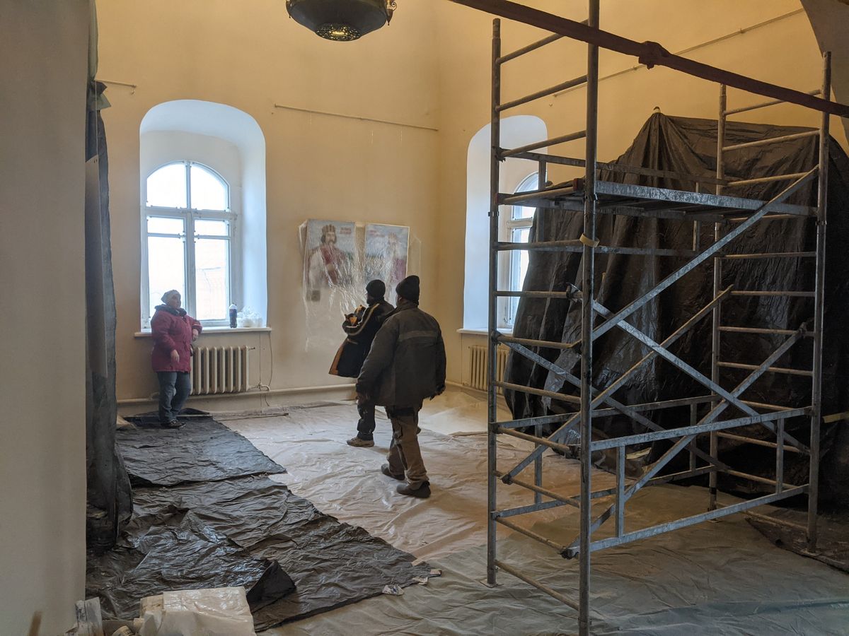 реставрація в Софії Київській