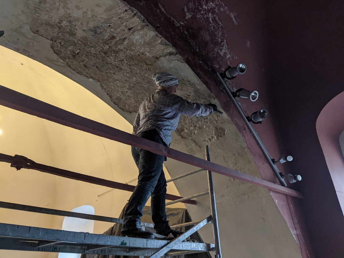 реставрація в Софії Київській