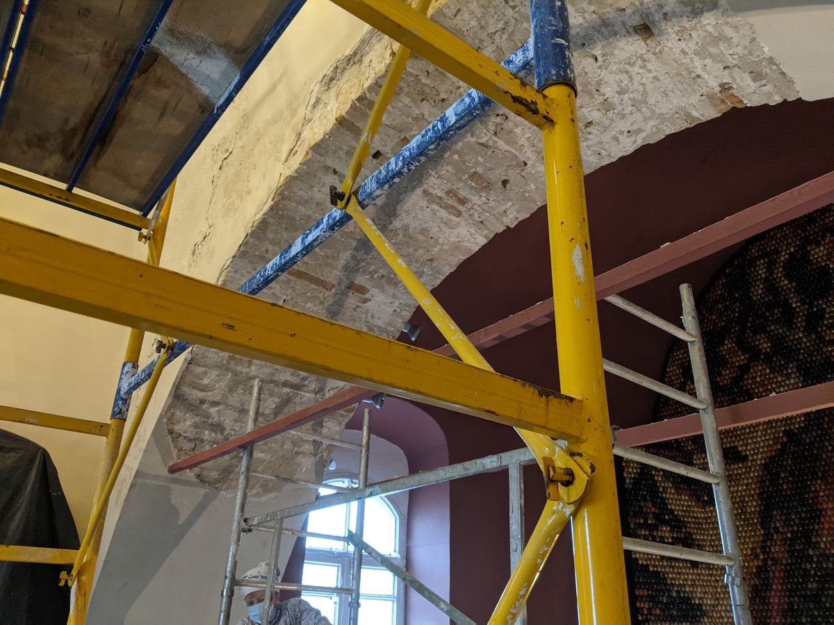 реставрація в Софії Київській