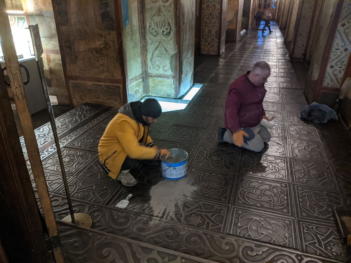 реставрація в Софії Київській