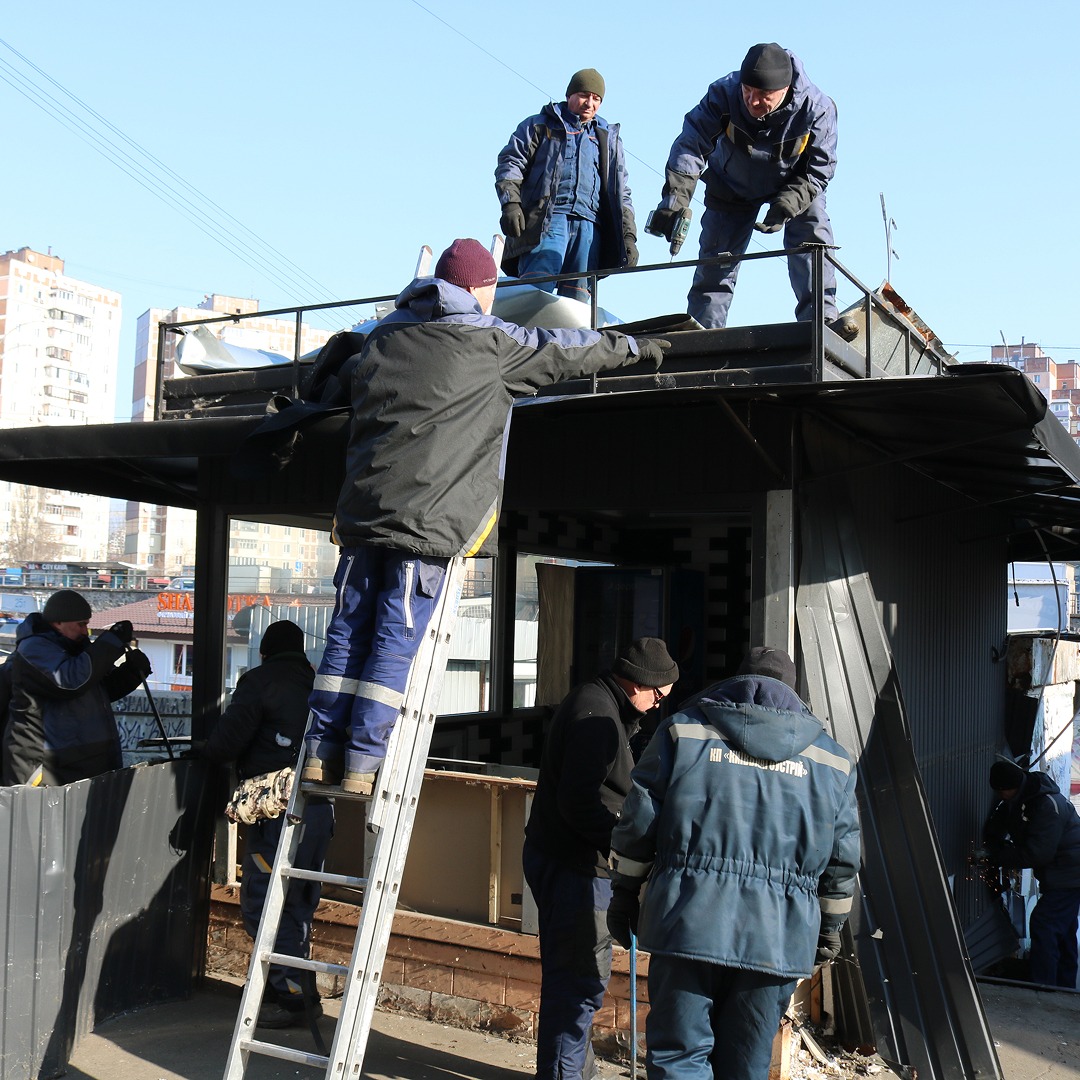 демонтаж МАФів у Києві