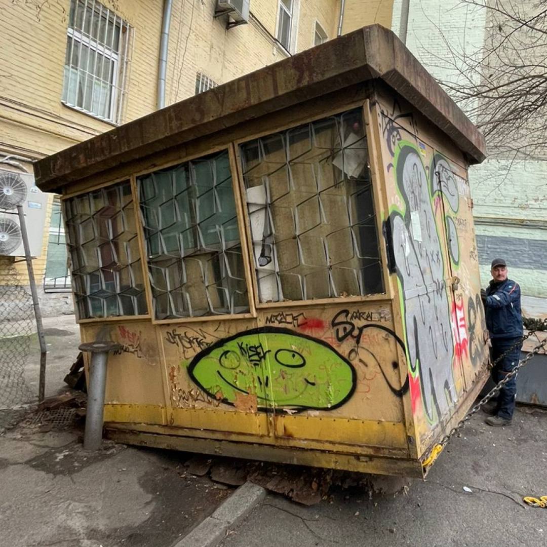 демонтаж МАФів у Києві