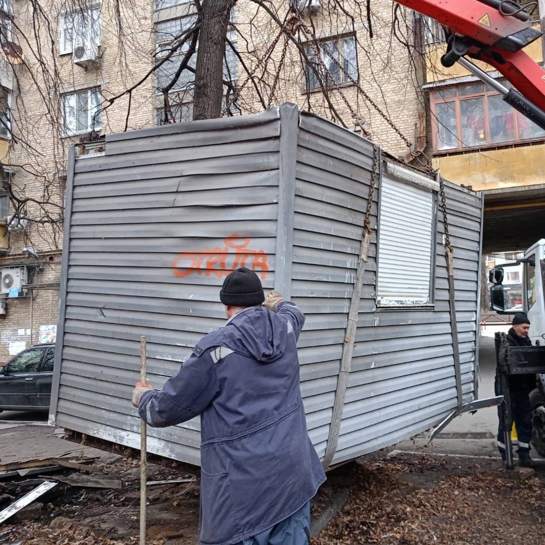 демонтаж МАФів у Києві