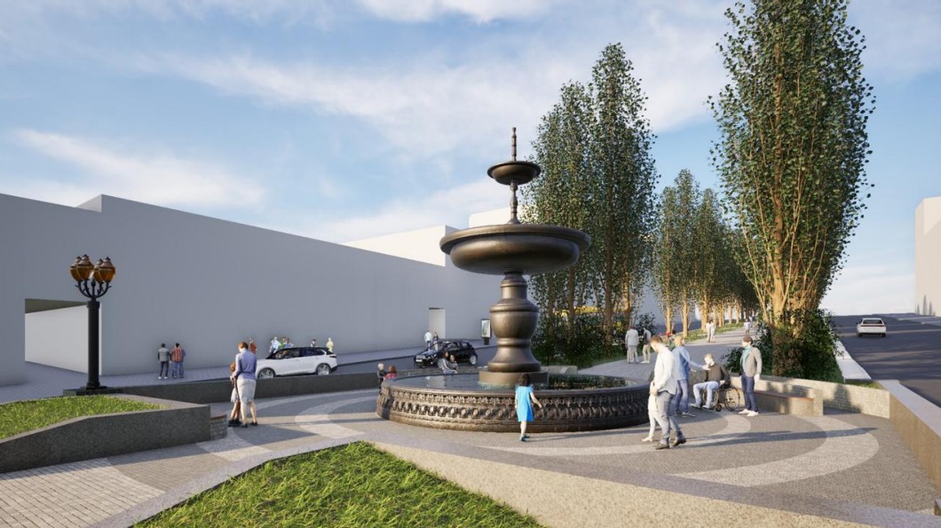 Фонтан на Бессарабській площі