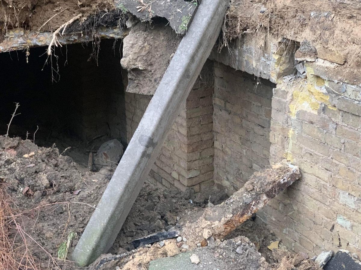 провал у Музейному провулку