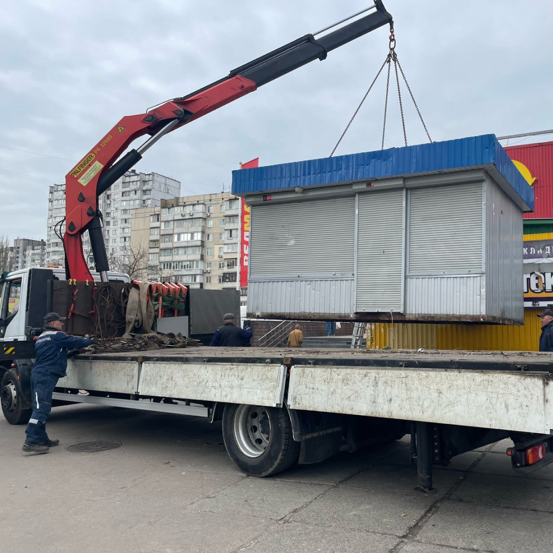 демонтаж МАФів
