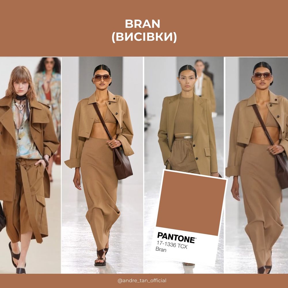 трендові кольори сезону весна-літо 2025