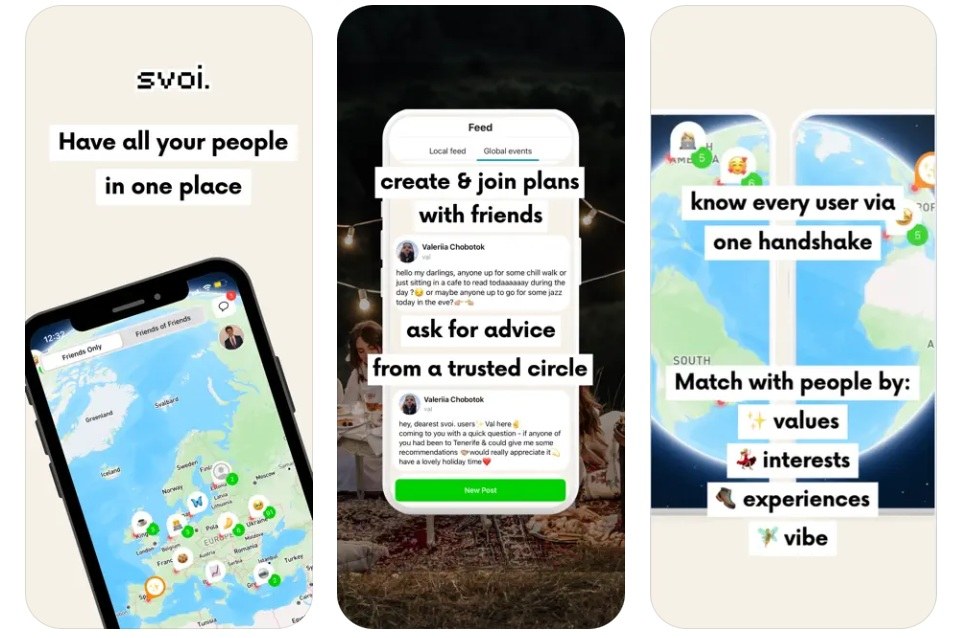 застосунок Svoi