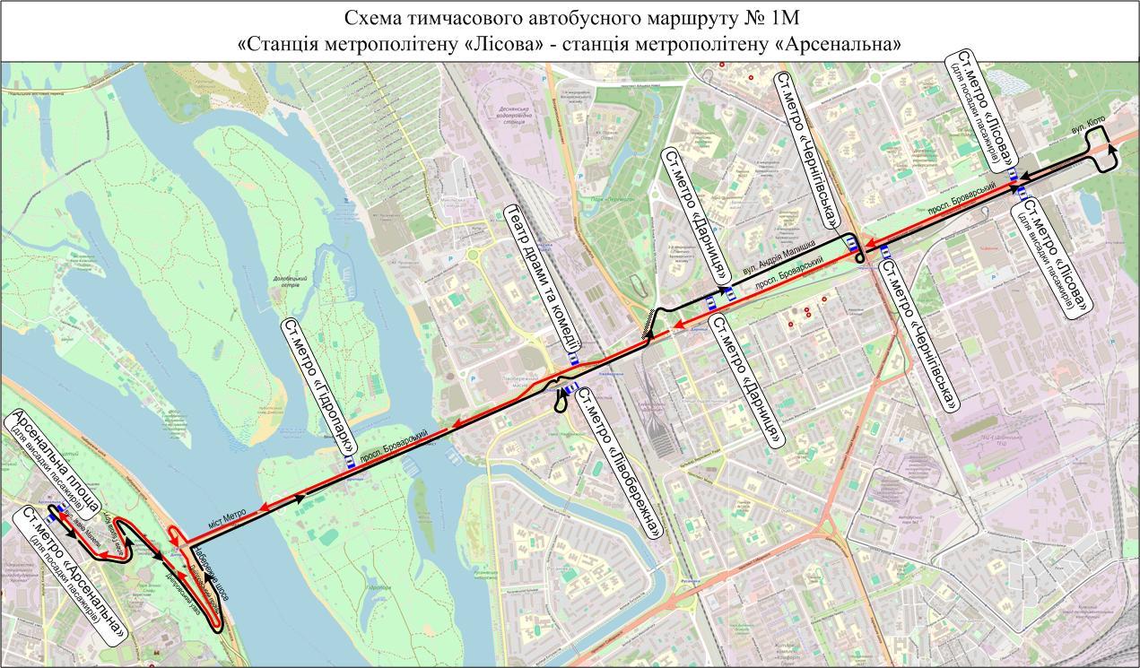 Автобуси № 1М