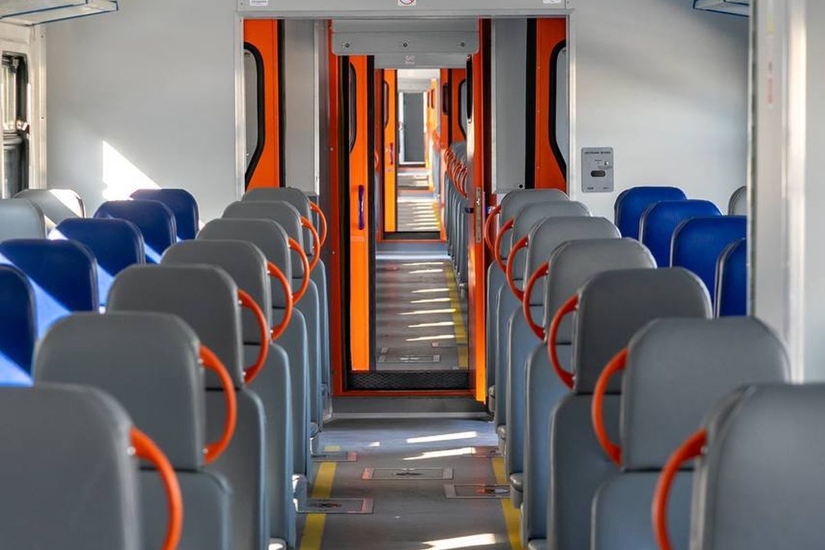 модернізована електричка