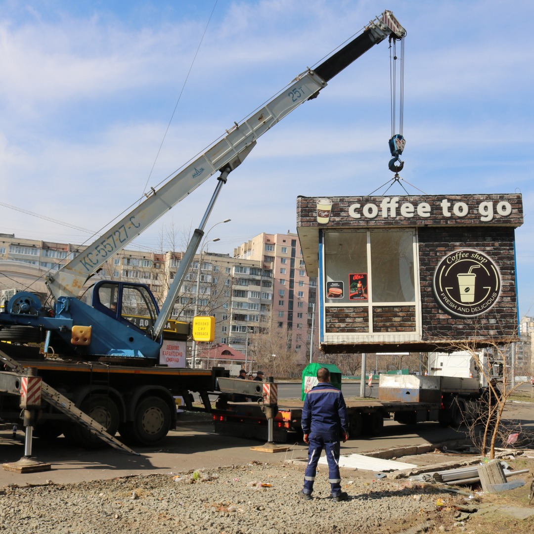 демонтаж МАФів у Києві