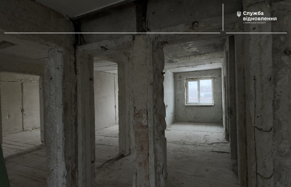 відновлення багатоповерхівки в Бородянці