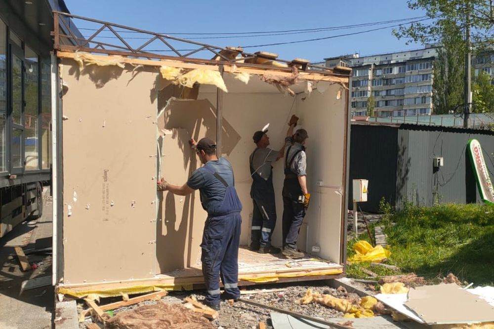 демонтаж МАФів