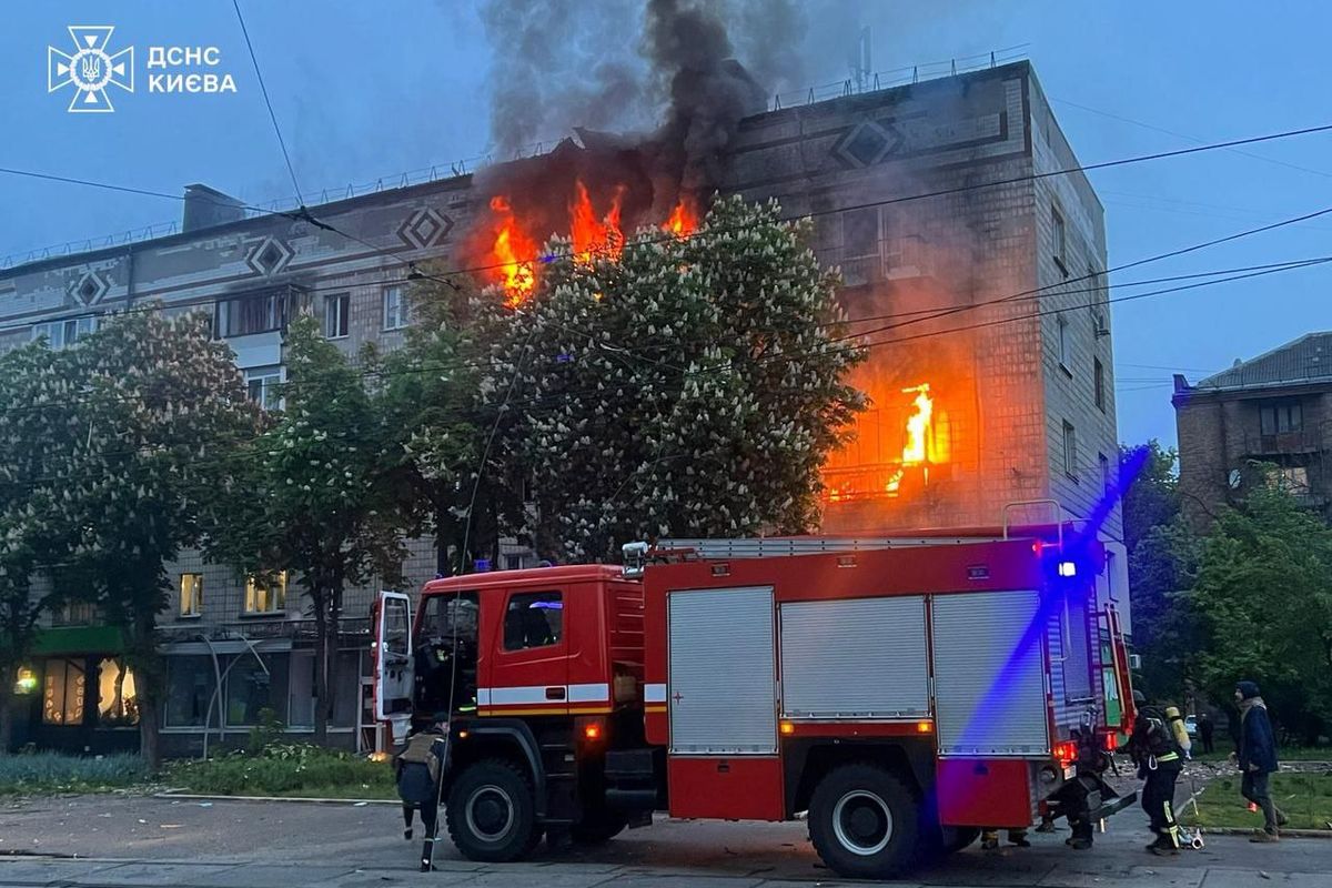 обстріл Києва 7 травня