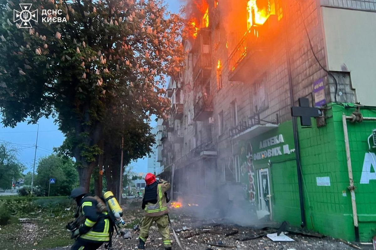 обстріл Києва 7 травня