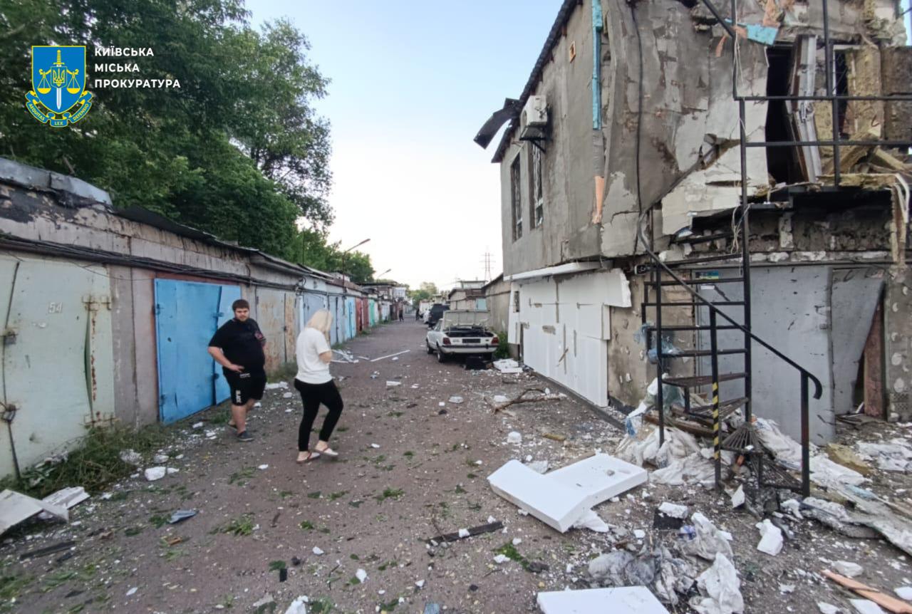 обстріл Києва 6 червня 2025 року