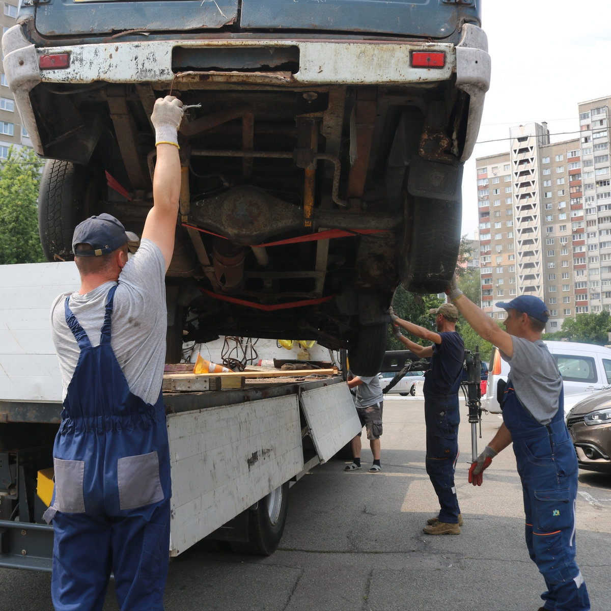 демонтаж МАФів