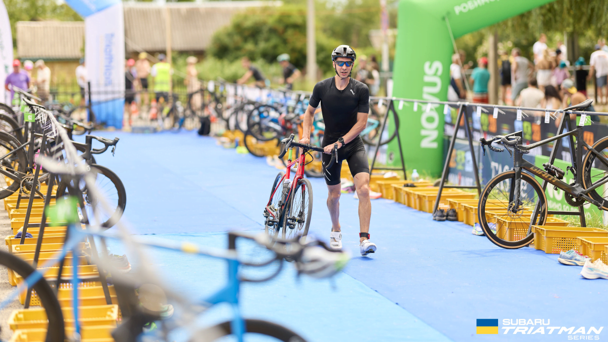 Чемпіонат України з триатлону відбувся на Київщині - фото з місця
