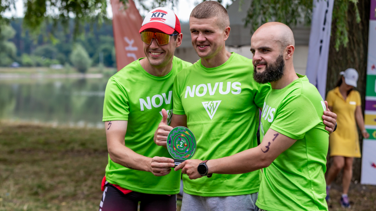 Команда NOVUS взяла участь у чемпіонаті України з триатлону