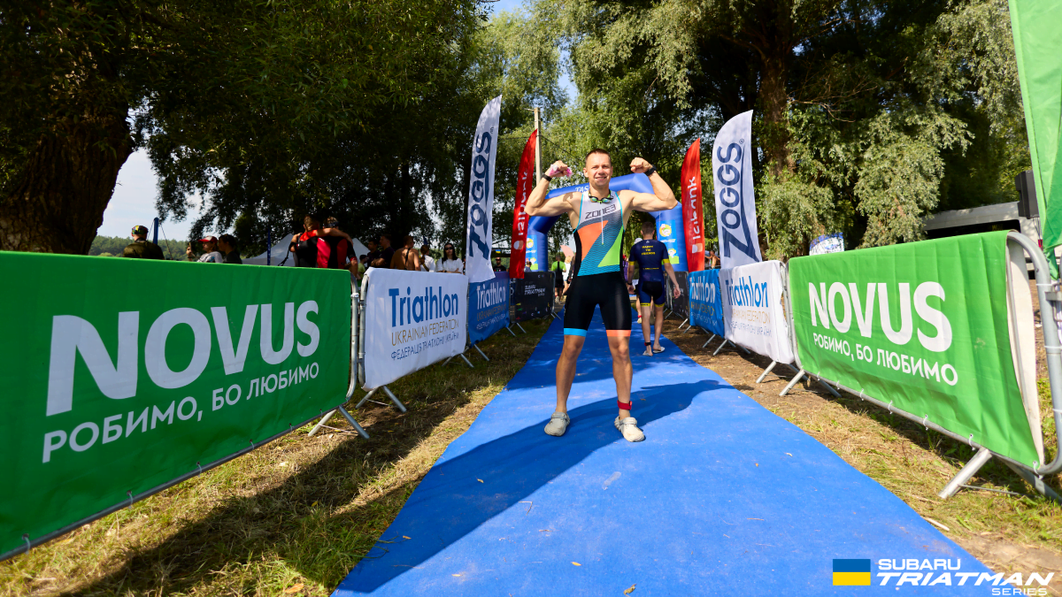 У селі Круглик на Київщині 26-27 липня пройшов чемпіонат з триатлону