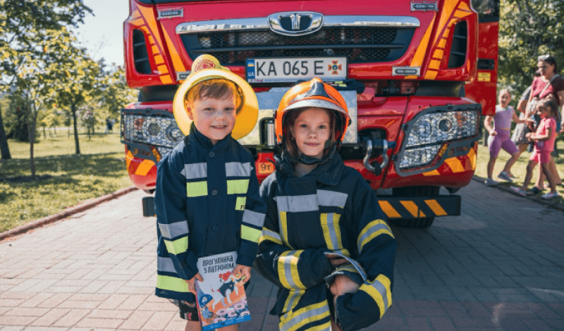 Молодь Києва бере участь у заходах до Дня Молоді від ДСНС